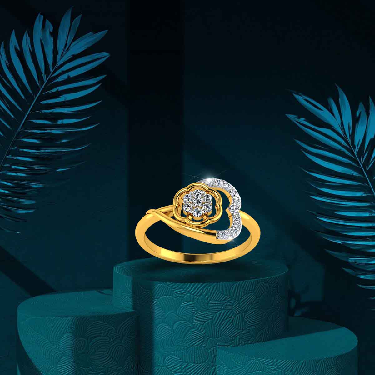 Floral Embrace Ring
