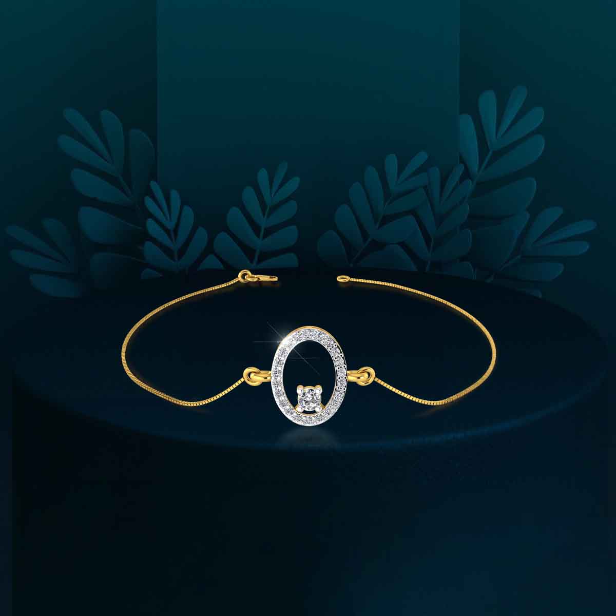 Eternal Halo Diamond Bracelet