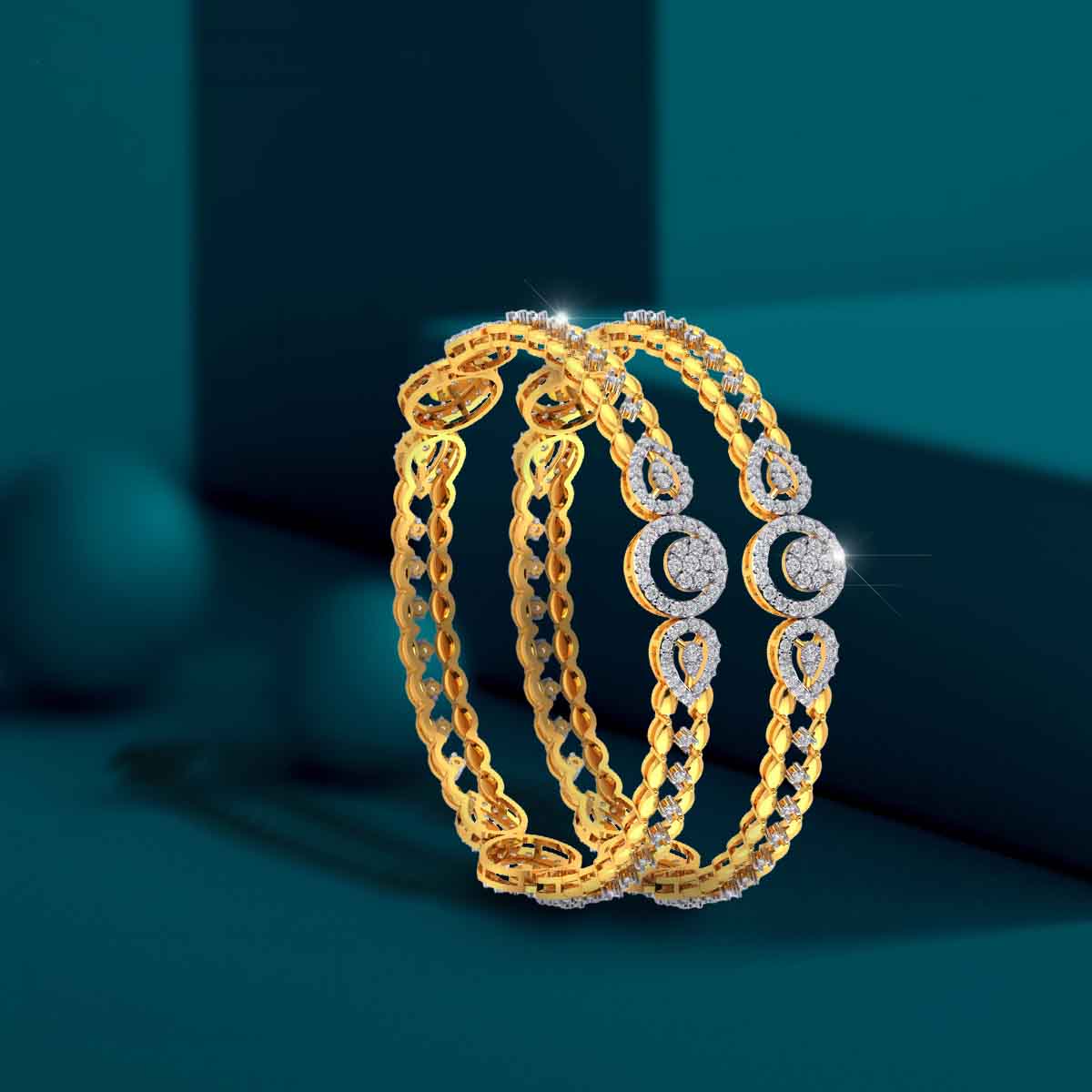 SparkleBlue Celestial Starry Bangle