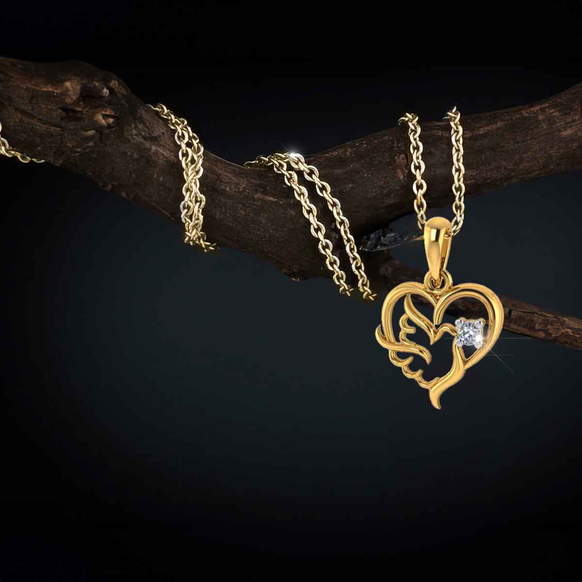 Embrace Heart Pendant