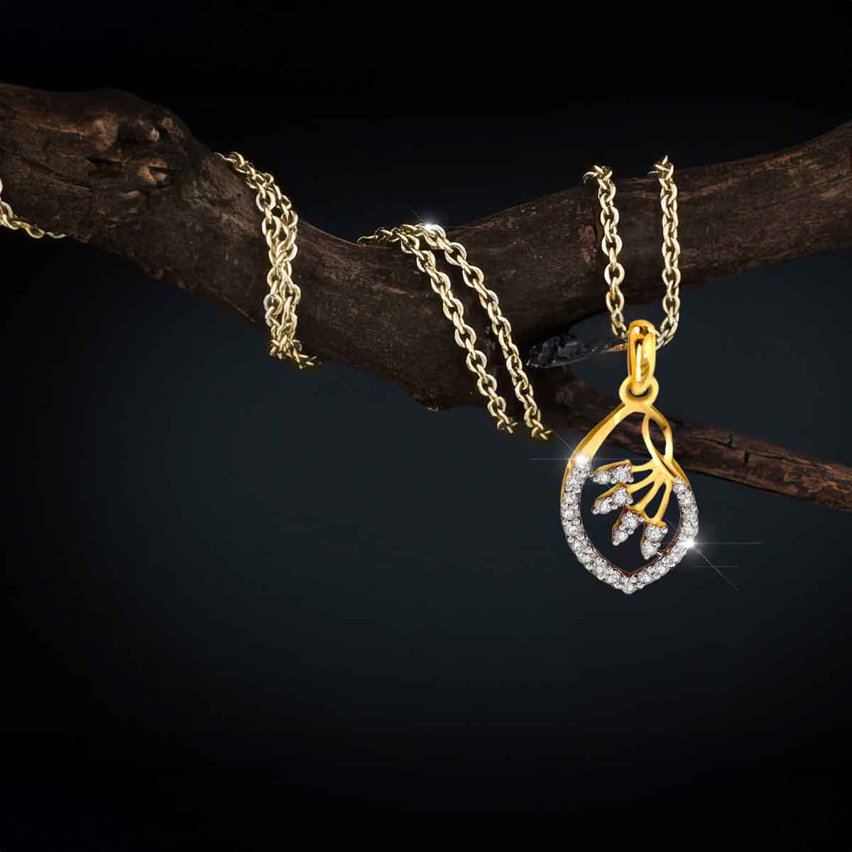 Ethereal Leaf Pendant