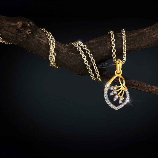 Ethereal Leaf Pendant