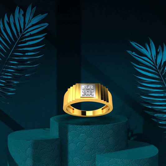 Regal Step Diamond Ring