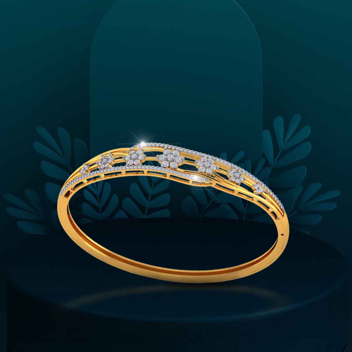 Blossom Diamond Vine Bracelet