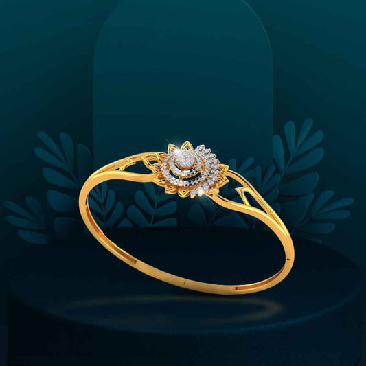 Golden Lotus Radiance Bracelet