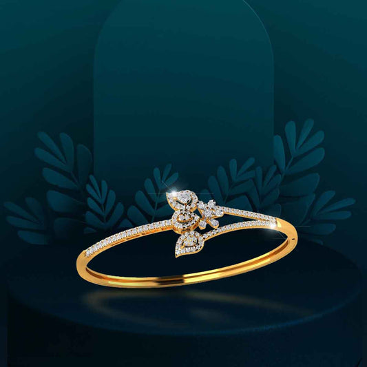 Radiant Petal Diamond Bracelet