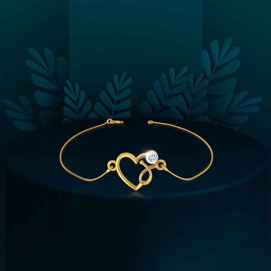 Heartfelt Spark Diamond Bracelet