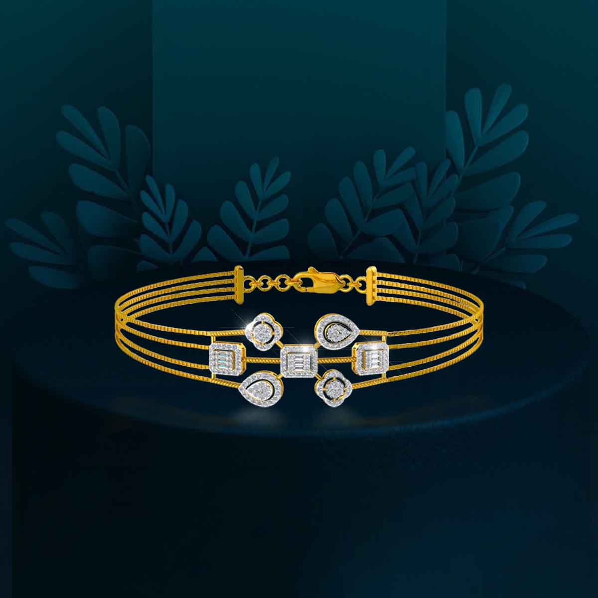 Regal Elegance Diamond Bracelet