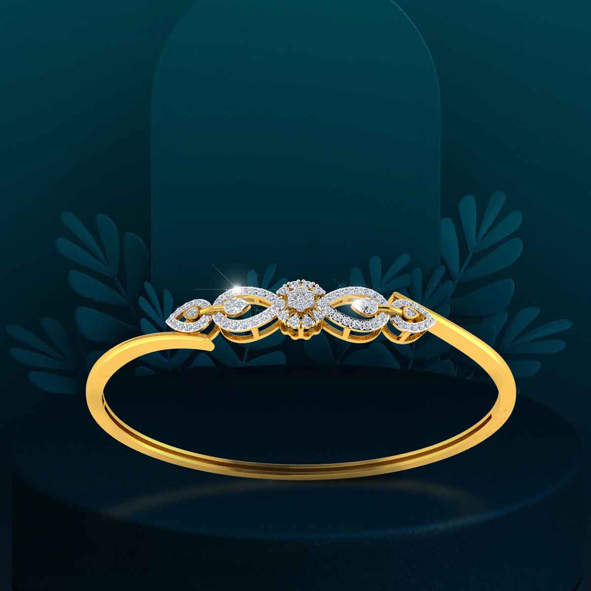 Celestial Bloom Diamond Bracelet