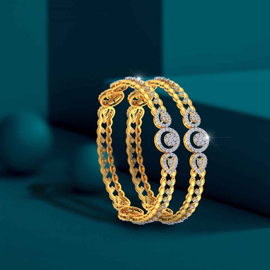 SparkleBlue Celestial Starry Bangle