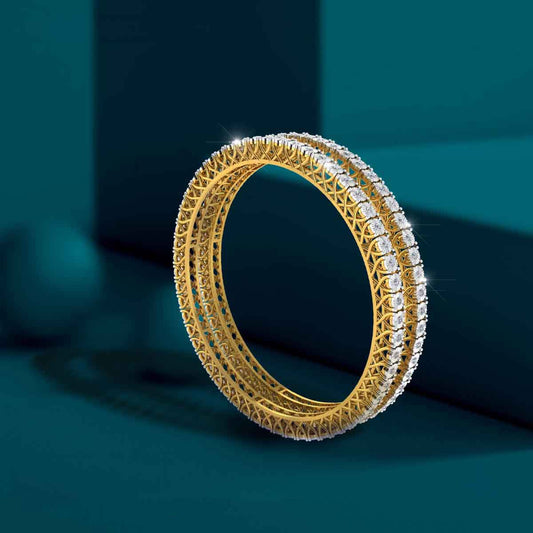 Eternal Radiance Diamond Bangle