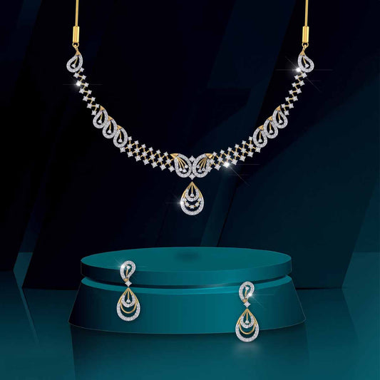 Timeless Grace Diamond Necklace Set