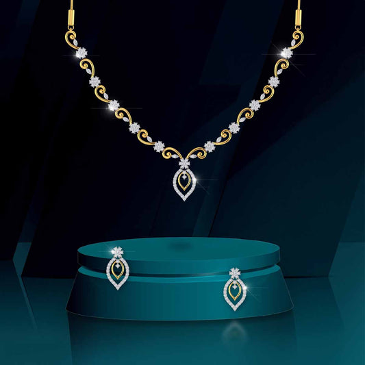 Golden Infinity Grace Necklac