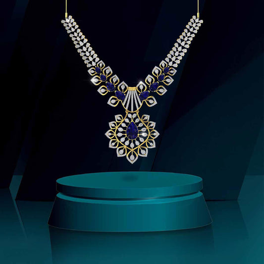 Royal Sapphire Majesty Necklace