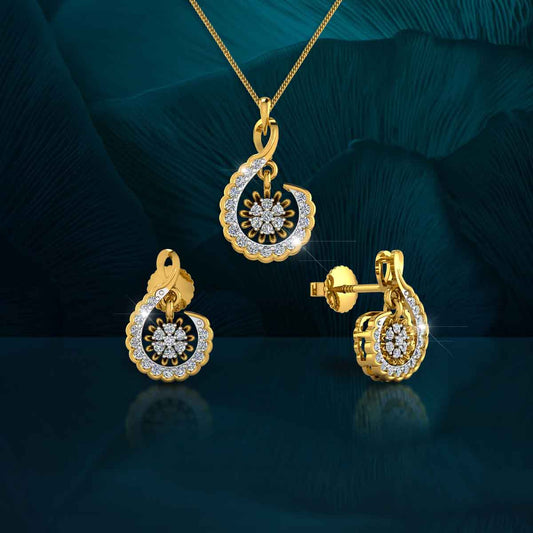 Majestic Swirl Pendant Set