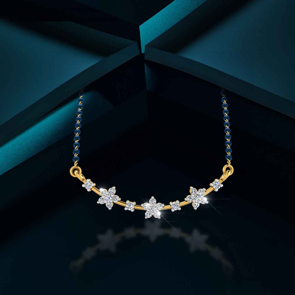 Floral Symphony Mangalsutra