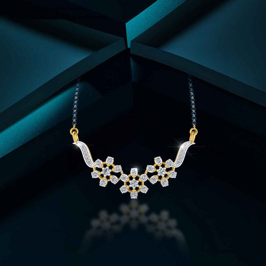 Floral Cascade Mangalsutra