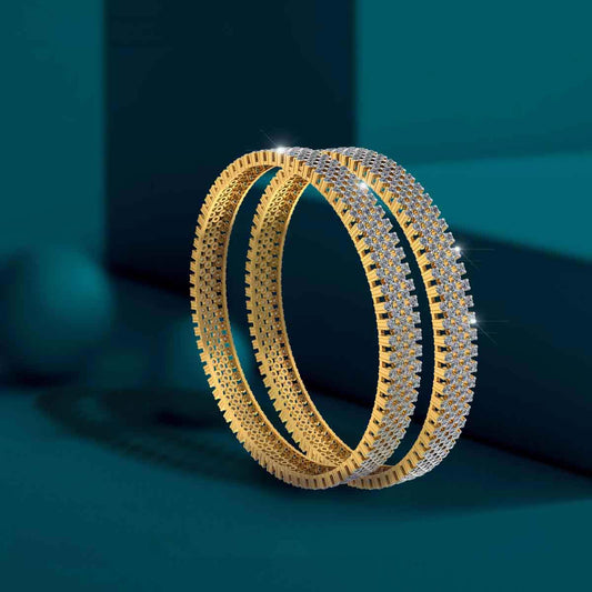 Imperial Diamond Cascade Bangle