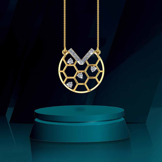 Honeycomb Elegance Necklace