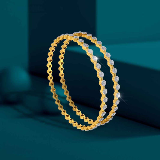 Celestial Orbit Diamond Bangle